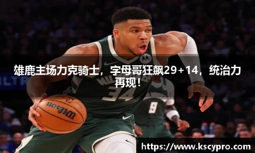 雄鹿主场力克骑士，字母哥狂飙29+14，统治力再现！